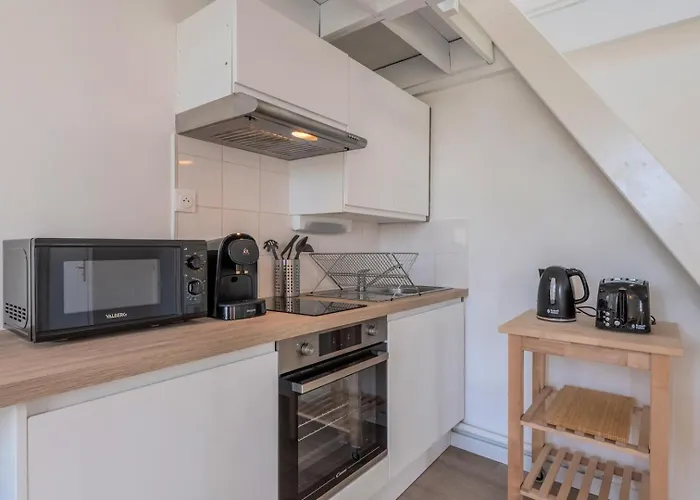 Functional & Equipped Duplex Studio, Old Lille